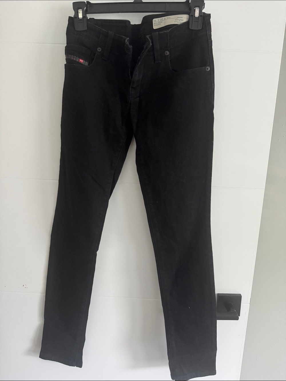 LLIKE NEW- DIESEL GRUPEE SUPERSLIM  Black